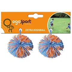 Ogo Sport extra Koshboll (2st) 2 mjuka bollar gjorda av gummitråd