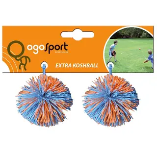 Ogo Sport extra Koshboll (2st) 2 mjuka bollar gjorda av gummitr&#229;d