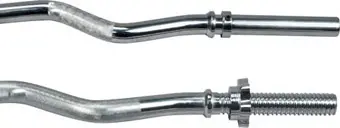 Skivstång Curlstång m/gänglås 30 mm Max 180 kg | 120 cm | 7,5 kg 