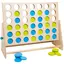 4 i rad Deluxe 57x39 cm Stort fyra i rad spel i tr&#228;