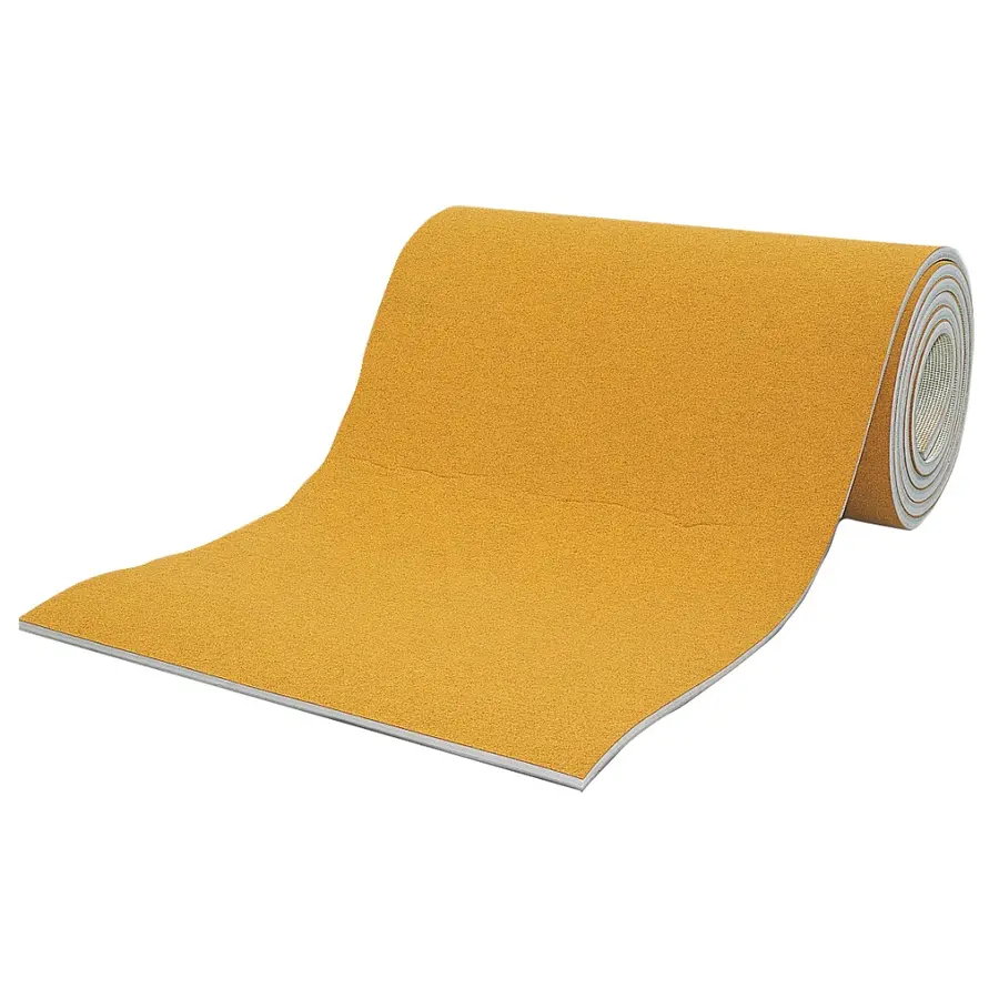 Nålfiltssmatta Fristående Gymnastik 6 st 12 m x 1,5 m 35 mm |  Bärnstensgul 