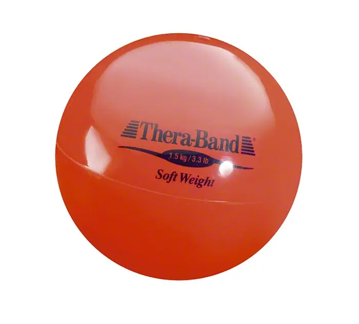 Viktboll Thera-Band 1,5 kg | Röd 