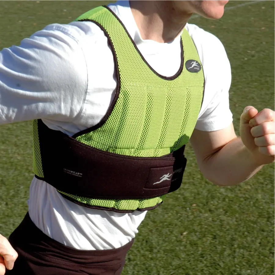 Ironwear kort vektvest Gul 4,5 kg 