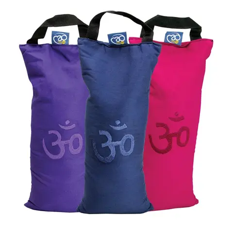 OM Yoga Sand Bag Granulatfylld
