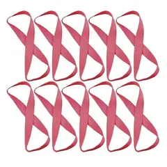 Tr&#228;ningsband - Paket med 10 st 10 st | Medium | Rosa