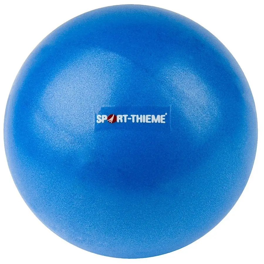 Sport-Thieme Pilates Softboll Blå 25 cm | Lätt gummiboll 