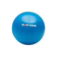 Pilates Softboll Bl&#229; 25 cm | L&#228;tt gummiboll