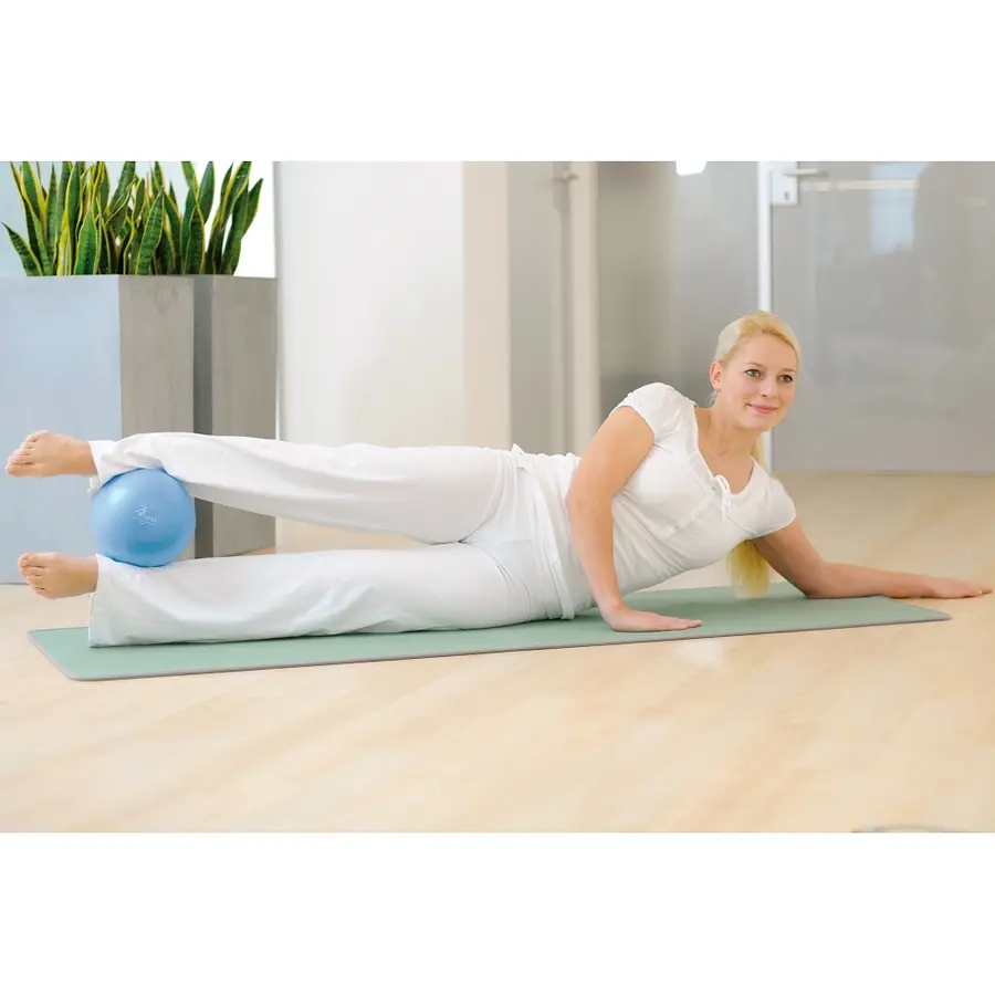 Sissel Pilates Softboll 22 cm | Blå pilatesboll 