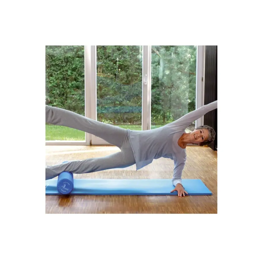 Sissel Pilates Roller Pro 15 x 90 cm | Blå Foam Roller 
