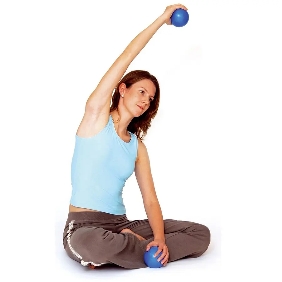 Sissel Pilates Toning set 9 cm | 2 st pilatesbollar 