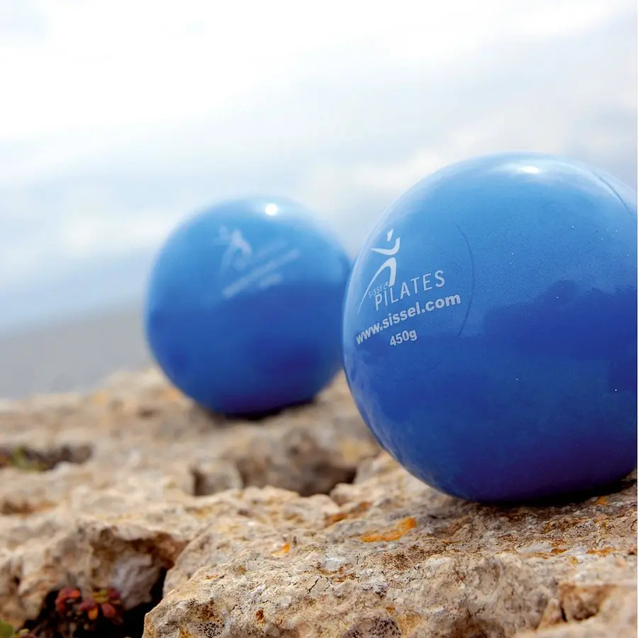 Sissel Pilates Toning set 9 cm | 2 st pilatesbollar 
