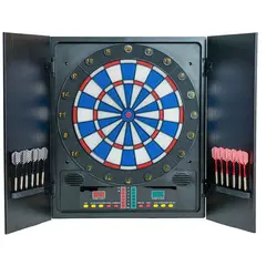 Catdart Electronic Dartboard Walker m/ s Elektroniskt dartspel och skåp!