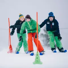 Slalompinnar - 150 cm (24 st) 24 Robusta Slalompinnar för sikdlek