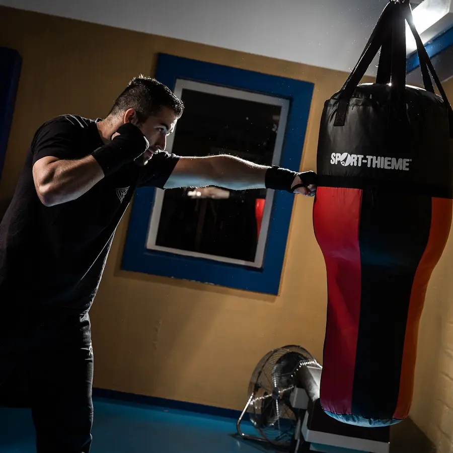 Sport-Thieme boxsäck Uppercut Slag- och sparkteknik 