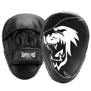 Super Pro Curved Punch Pads 2 st. svarta mitsar