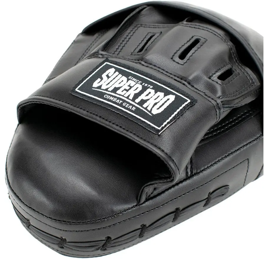 Super Pro Curved Punch Pads 2 st. svarta mitsar 