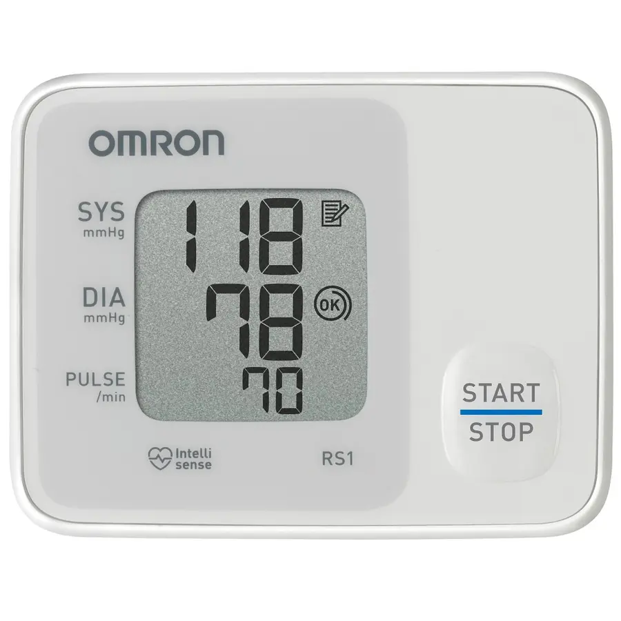 Omron  RS2 Blodtrycksmätare handled Exakt avläsning 