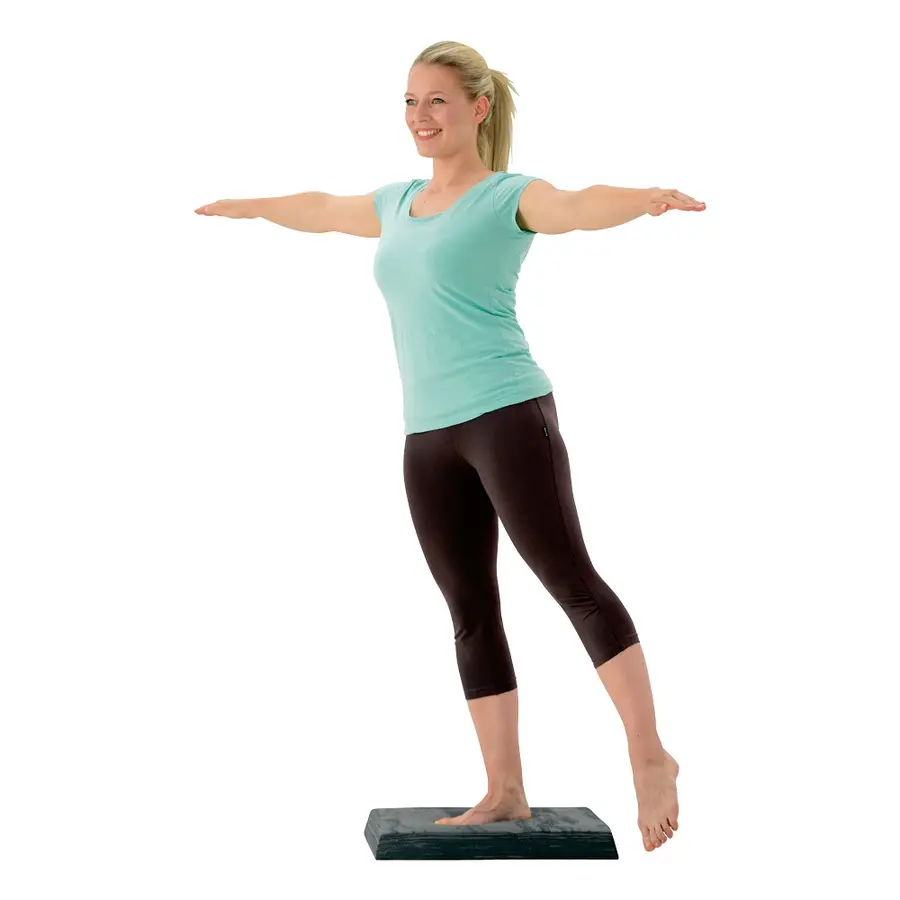 Balanskudde Sissel Balance Fit Svart 50 x 41 x 6 cm | Även för vatten 