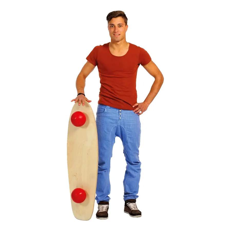 Balansbräda för Skate och Snowboardåkare 100x30x14 cm 