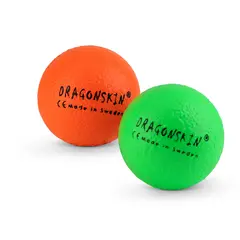 Dragonskin skumboll 9 cm Kvalitetsbollar i neonfärger