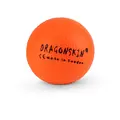 Dragonskin skumball 9 cm orange Dragonskin skumboll med bra studs