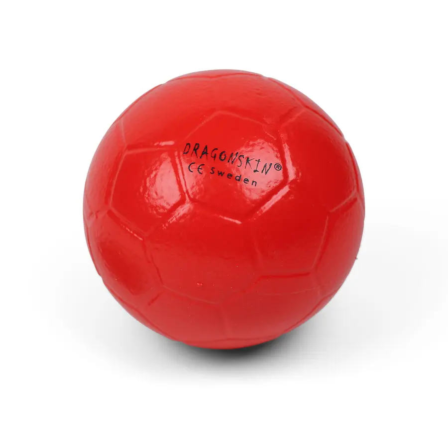 Skumhandboll Dragonskin | COG Strl 0 | Made in Sweden | Bra studs Röd 