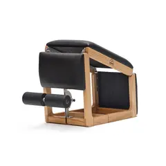 Träningsbänk Tria Trainer Nohrd Ek Flexibel bänk trä 90x35x55cm Äkta läder