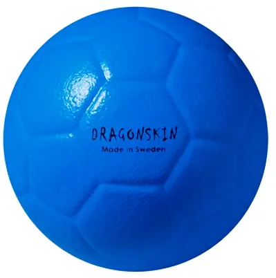 Dragonskin skumfotboll strl. 5 Blå Mjuk dragonskin skumfotboll 