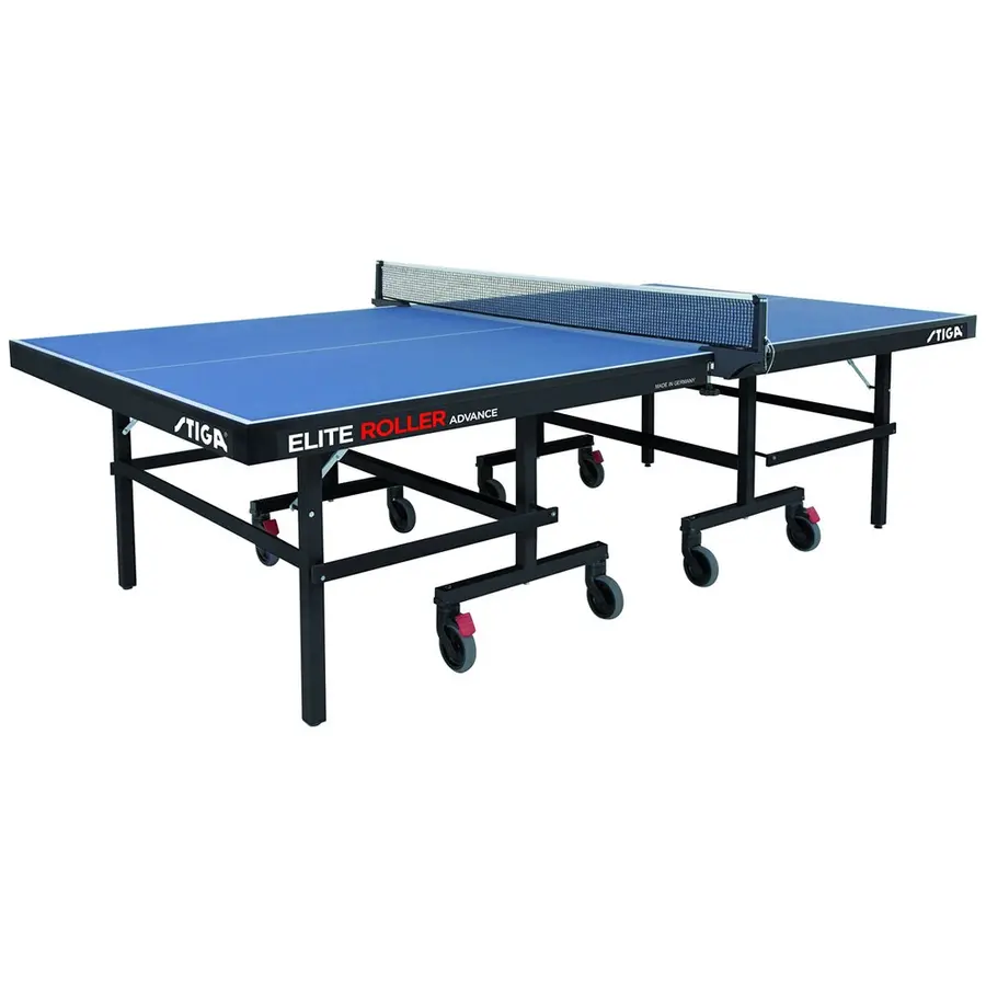 Bordtennisbord Stiga Elite Roller Fritid | Skola | Innomhusbruk | Med nät 