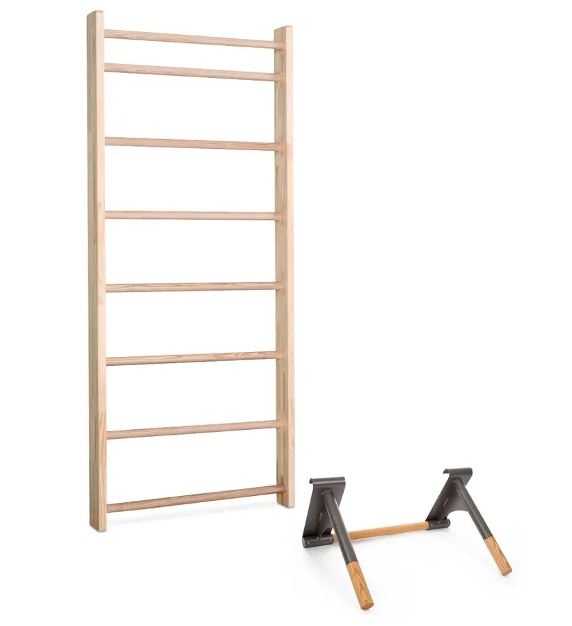 Ribbstol med pullup dip bar 1 sektion | 210cm x 80cm | Ask 