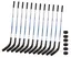 Ishockeyklubbor Nijdam&#174;, 110 cm12 st. 12 st klubbor | 6 puckar