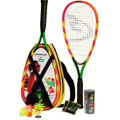 Speedminton S600 set 2 rack | 3 bollar | Ljusstavar| Väska