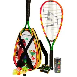 Speedminton S600 set 2 rack | 3 bollar | Ljusstavar| V&#228;ska