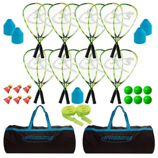 Speedminton &#197;k F-6 Klassupps&#228;ttning | rack | bollar| banor