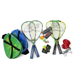 Speedminton® Familjepaket 2 st. S-JR | 2 st. S 700 | Bollar | Bana