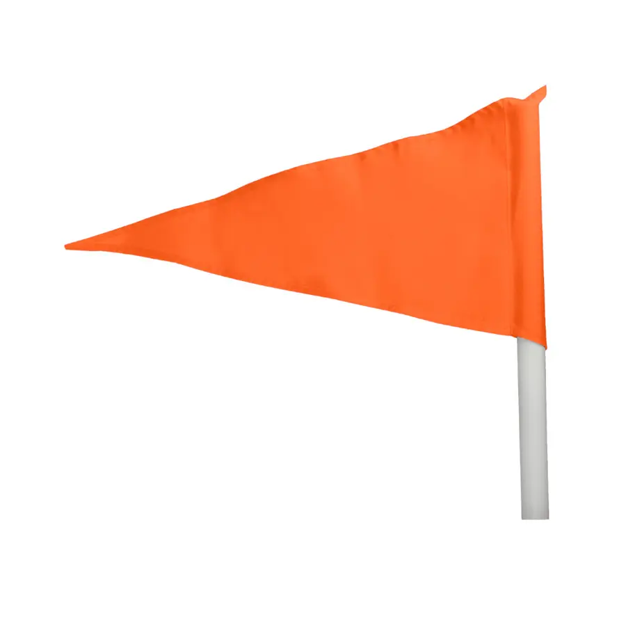 Flagga till hörnstolpe 30 mm Orange Trekantig hörnflagga | Select 