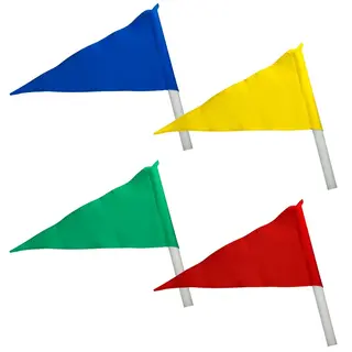Flagga till hörnstolpe 30 mm Trekantig hörnflagga | Select