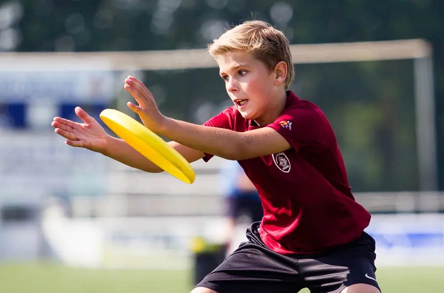 KanJam® Frisbeespe l4 personer Aktivitet för skola fritid och trädgård 