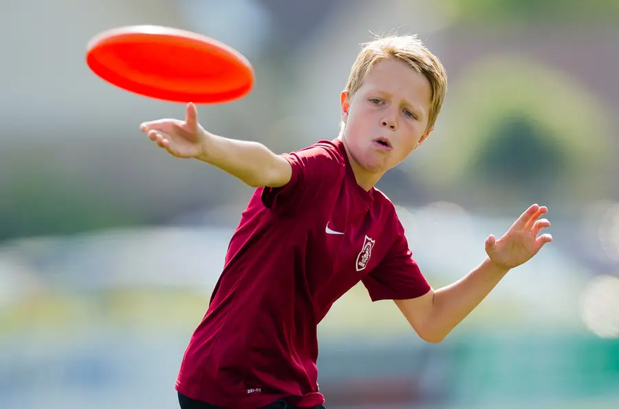 KanJam® Frisbeespe l4 personer Aktivitet för skola fritid och trädgård 