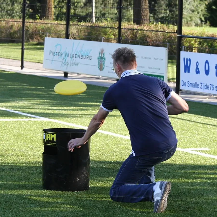 KanJam® Frisbeespe l4 personer Aktivitet för skola fritid och trädgård 