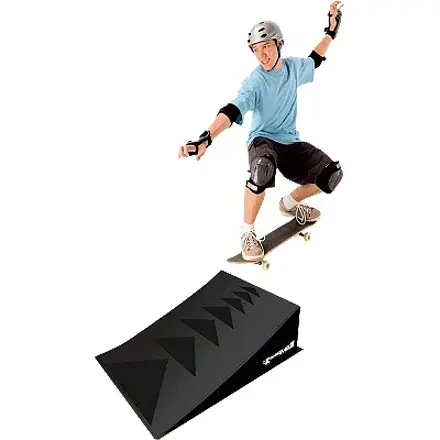 Skateramp med antihalkbeläggning För privatbruk | 98x71x30 cm 