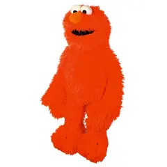 Handdocka Sesame Street Elmo 65 cm | Klackmun | Buktalardocka