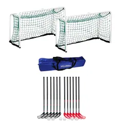 Innebandyset Rush med m&#229;l 12 klubbor| 6 bollar | 2 m&#229;l | 1 bag