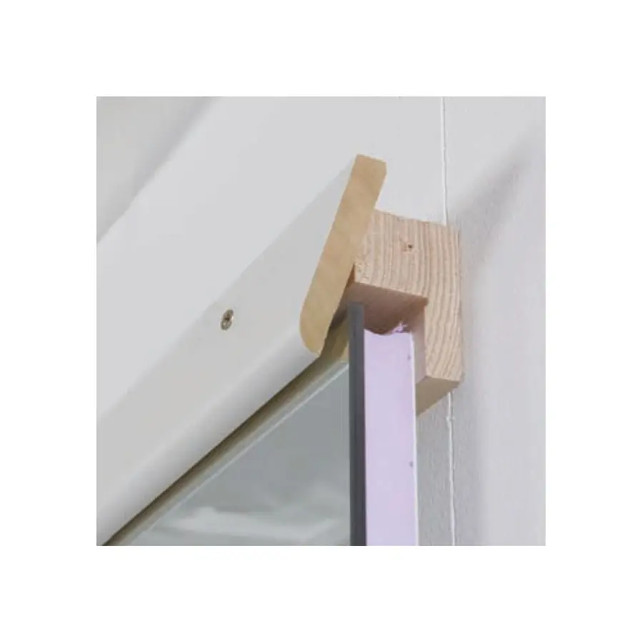 Tillbehör för Spegel  Blindlist Vit 215 x 4 x 3 cm 