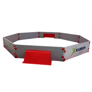 Pannabana - 5,5 x 5,5 meter Sarg f&#246;r fotbollsspel