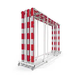 Transportvagn f&#246;r handbollsm&#229;l F&#246;r 4 st. 240x160 cm m&#229;l