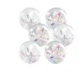 Regnb&#229;gsoll Diamant 10 cm | 6 st. 6 glitrende bollar