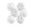 Regnb&#229;gsoll Diamant 10 cm | 6 st. 6 glitrende bollar