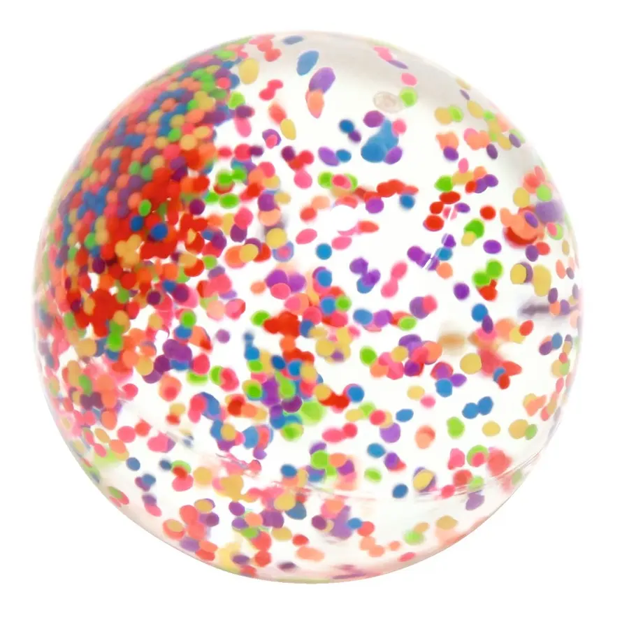 Konfettiboll | 10 cm Visuell boll vid rörelse 