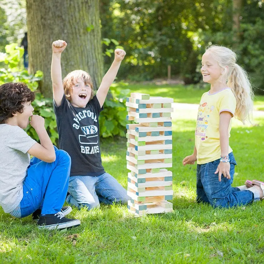 Stort jengaspel Jenga - Stapelspel 